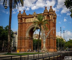 yapboz Arc de Triomf, Barselona